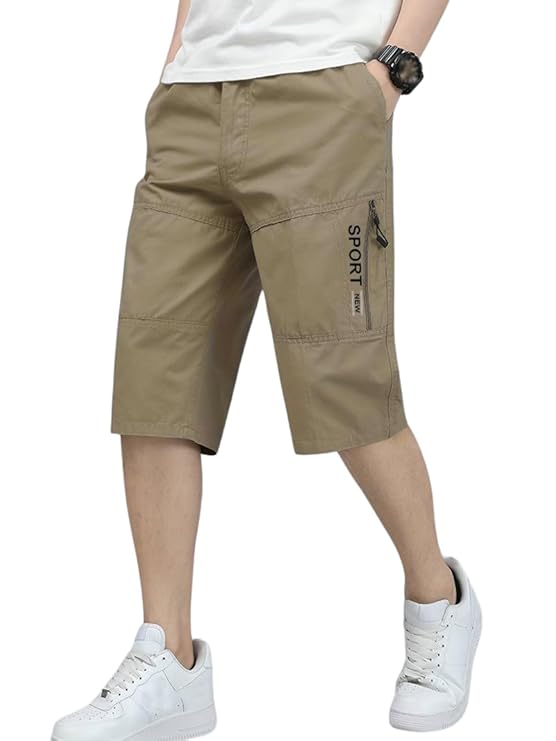 TAGDO® Men's Solid Cotton Shorts | Shorts Pant for Men | Shorts for Men (2003)