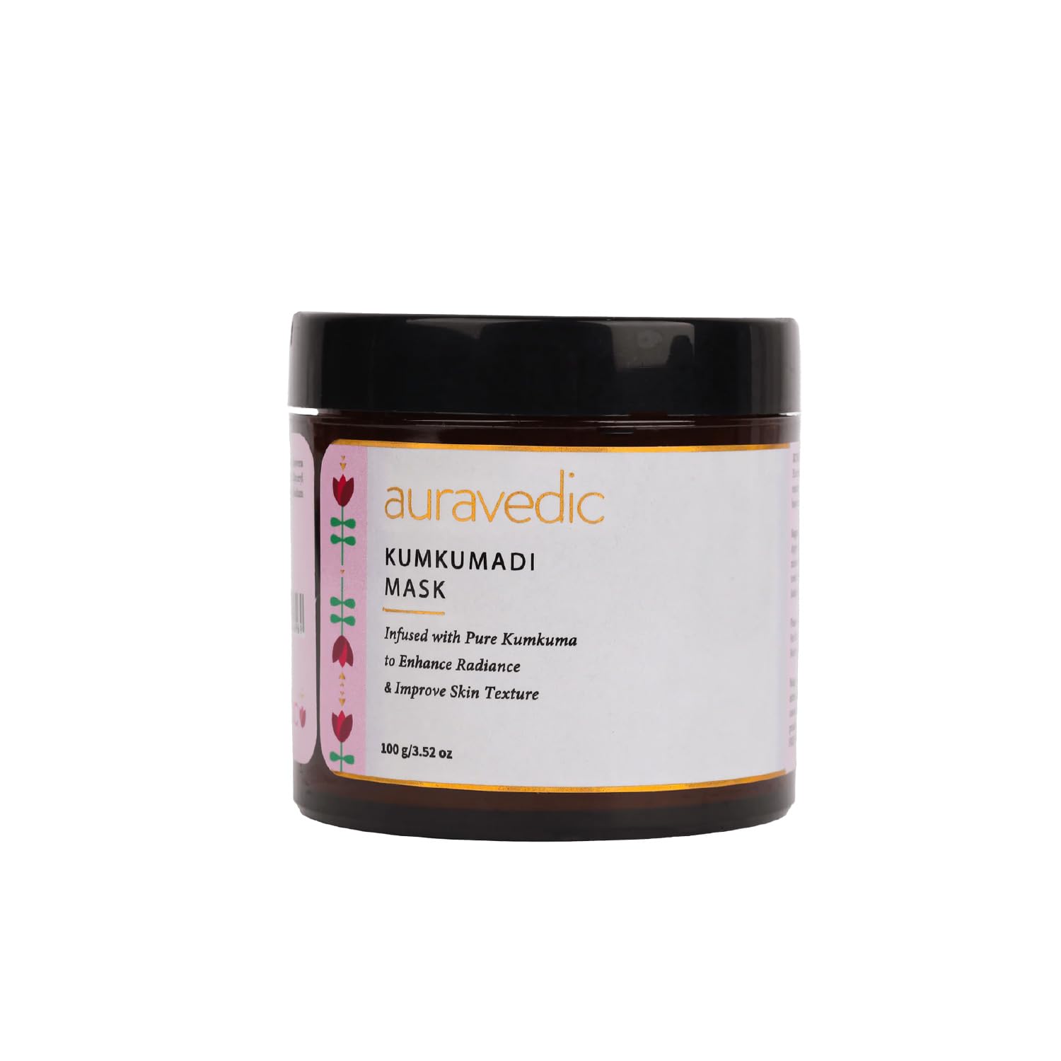 Auravedic Kumkumadhi Face Mask Kumkumadi Tailam Detan Pack Skin Brightening Tan Removal Face Pack For Women Men 100g Kumkumadi Oil Ubtan Detan Face Mask for women skin care brightening-image-32