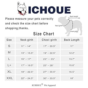 iChoue-French-Bulldog-T-Shirts-Clothes-for-Medium-Dogs-Large-Frenchie-Pug-English-Pitbull-Boston-Terrier-Black-Diamond-L - Cucciolini Doodles   iChoue-French-Bulldog-T-Shirts-Clothes-for-Medium-Dogs-Large-Frenchie-Pug-English-Pitbull-Boston-Terrier-Black-Diamond-L
