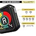 KLIQ UberTuner, Professional Clip-On Tuner for All Instruments, Guitar, Ukulele, Violin, Bass Chromatic Tuner with Multi-Key Modes, Black