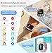 2026 Smartwatch Damen mit EKG+HRV/BMI/ΒΙυtｚυcker/Blut... 1.96''Gesundheitsuhr mit Telefonfunktion/SOS-Taste, 24H Herzfrequenz SPO2 Körpertemperatur Schlafmonitor Fitnessuhr für Android/iOS