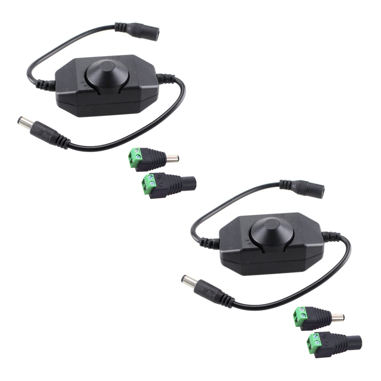 JZK Dimmable LED Light Controller 12V 24V 4A LED Strip Dimmer Switch