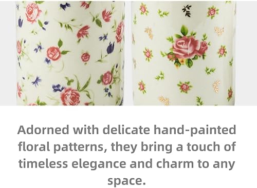 Miniatura 3 de Elegante dispensador de jabón de manos de cerámica recargable, vintage, rosa, baño, cocina, baño, encimera, platos, jabón y loción, dispensador de