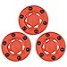 ABOOFAN 3pcs Roller Hockey Juego Puck en línea Hockey Puck Street Hockey Puck Bolas
