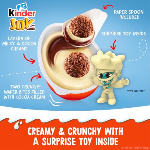 6-Count Kinder Joy Halloween Glow-in-the-Dark Treat & Toy Eggs - image 3