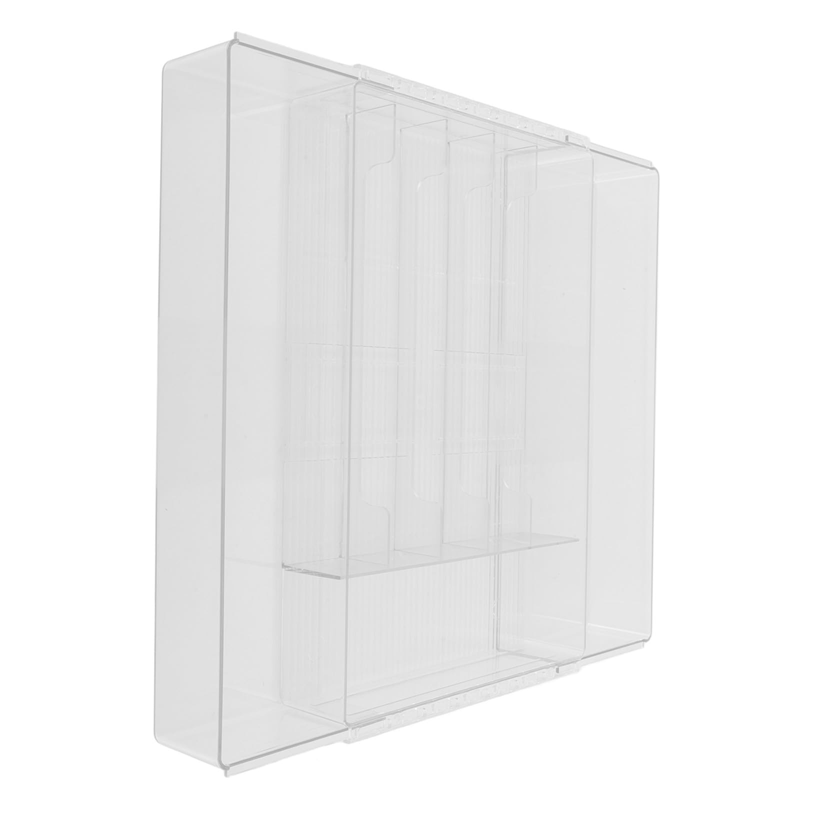 PATKAW Verstellbarer Besteckkasten Küchenbesteck Organizer aus Acryl zum Organisieren von Utensilien mit Mehreren Fächern in Küchenschubladen