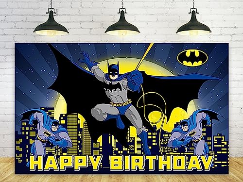 Hero Backdrop for Birthday Party Decorations Blue Background for ...