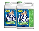 Cat's Pride 01320 Scoopable Cat Litter Jug, Natural, Pack of 2