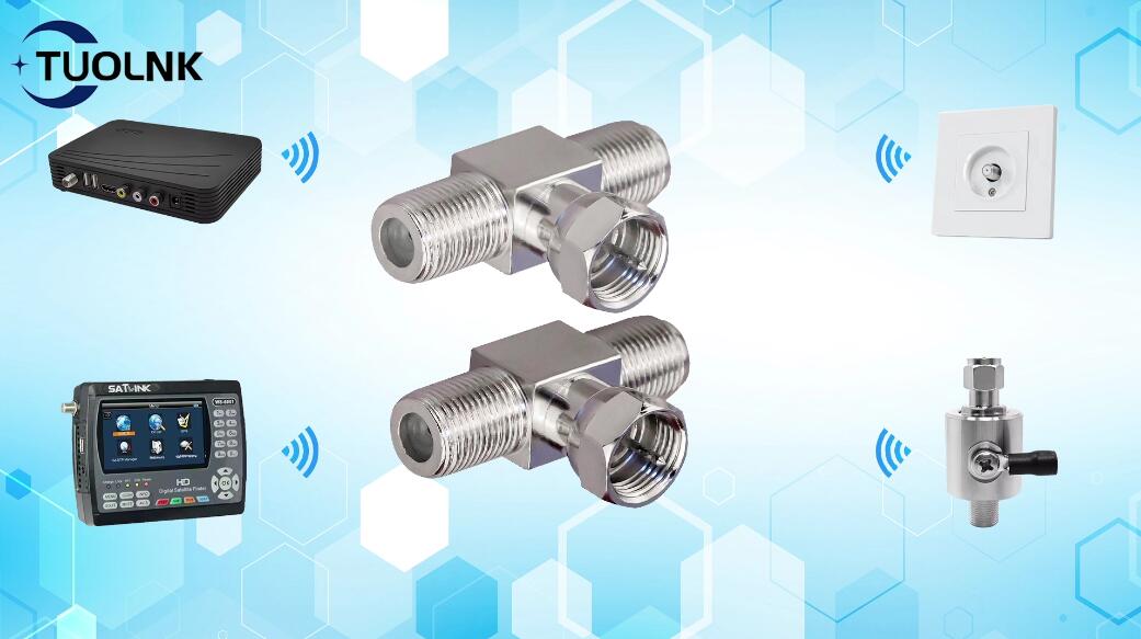 Combinatore Adattatore Splter Per Connettore Cavo Coassiale Tipo - Foto 4