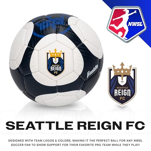 Franklin Sports NWSL Soccer Ball - Mini Size 1 - Seattle Reign - image 3