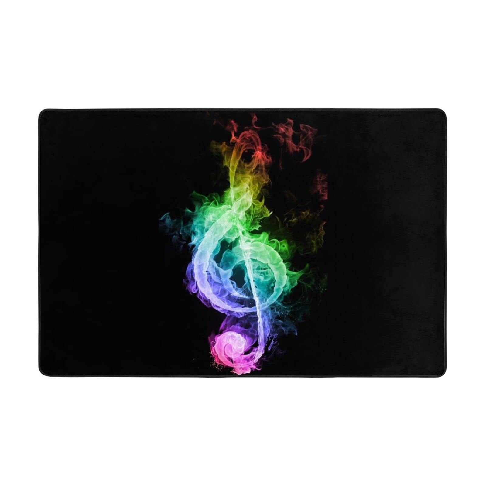 Tapis de sol super doux salon chambre cuisine tapis notes de musique