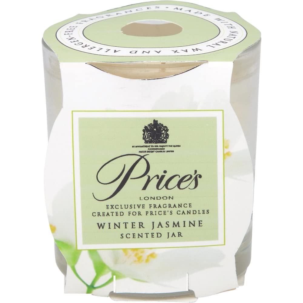 Prices Patent Candles Winter Jasmine Scented Jar