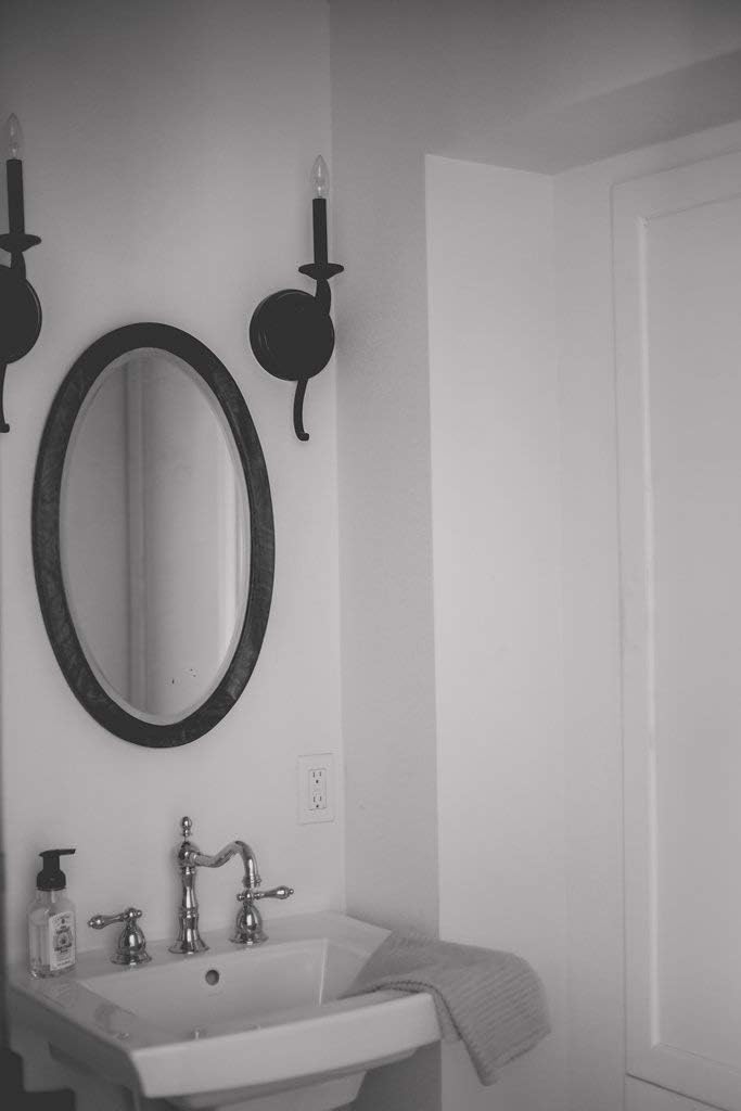 Kingston Brass KS1971AL Heritage Widespread Lavatory Faucet with Metal lever handle, Polished Chrome, 8-Inch Adjustable Center - Touch On Bathroom Sink Faucets - 