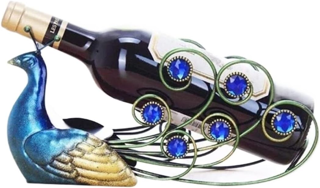 Wine Racks Iron Wine Rack Decoration Wine Bottle Rack Wine Cabinet Decoration Wine Bottle Storage Tabletop for Kitchen Pantry