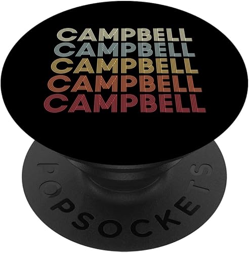 Vintage Text PopSockets Swappable PopGrip