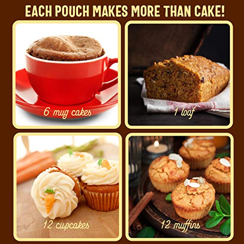 Sweet Logic Keto Baking Mix - Carrot Cake - Gluten-Free - Dairy Free - Diabetic-Friendly thumb #4