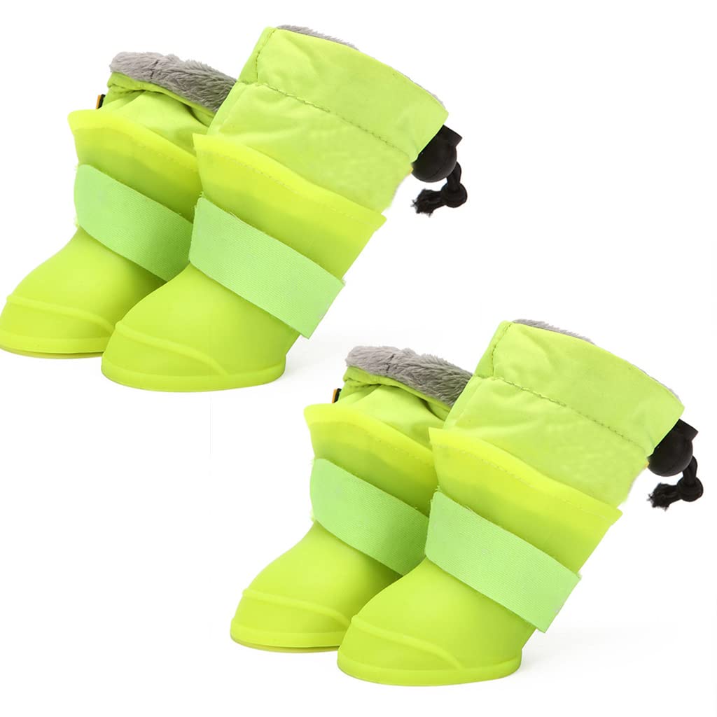 Bottes de neige respirantes chien finis les coussinets irrités par la glace