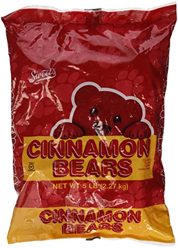 Cinnamon Bears Candy, Gummy Bear Bag, 7 Ounces