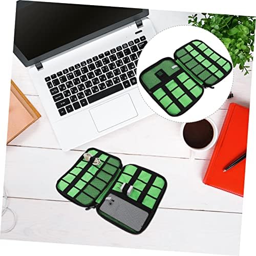 NUOBESTY Su geçirmez çanta, sağlam ve uzun ömürlü elektronik düzenleyici, depolama ortamları için, USB bellek, şarj cihazı, kablo düzenleyici, veri kablosu, cep telefonu aküleri, kartlar, seyahat ve - Görsel 3