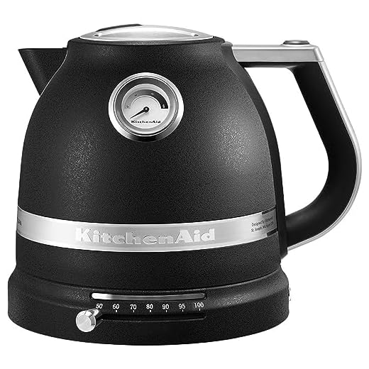 KitchenAid Artisan Kettle, 1.5 L, Temperature Control. Variable temperature.Red