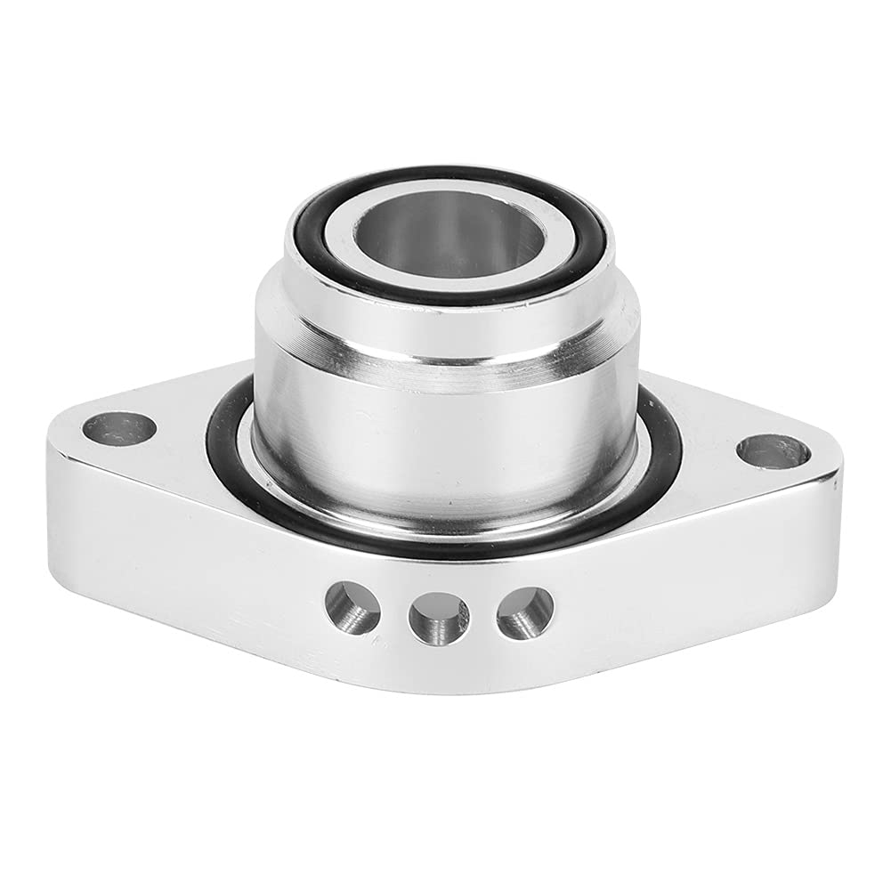Akozón Base de Válvula de Descarga, Base de Válvula de Alivio de Presión de Descarga de Coche de Aleación de Aluminio BOV 1012 para Turbocompresor 1,4 Apto para A1 A3