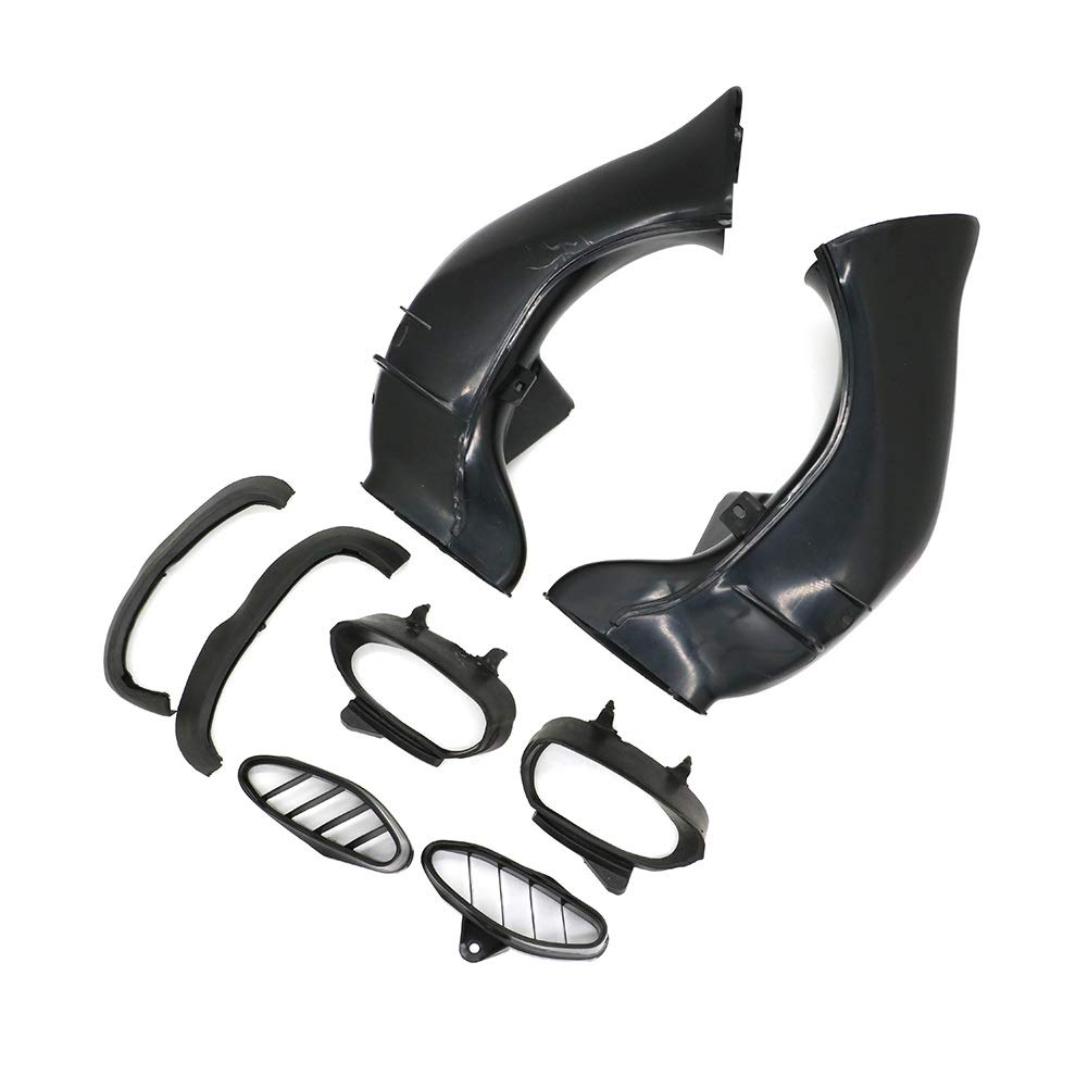 Moto Ram Presa Dell'aria Tubo Del Condotto Copertura ABS Carena Fit Per Yamaha YZF1000 YZF R1 1000 2004 2005 2006 Decorazione Dell'automobile