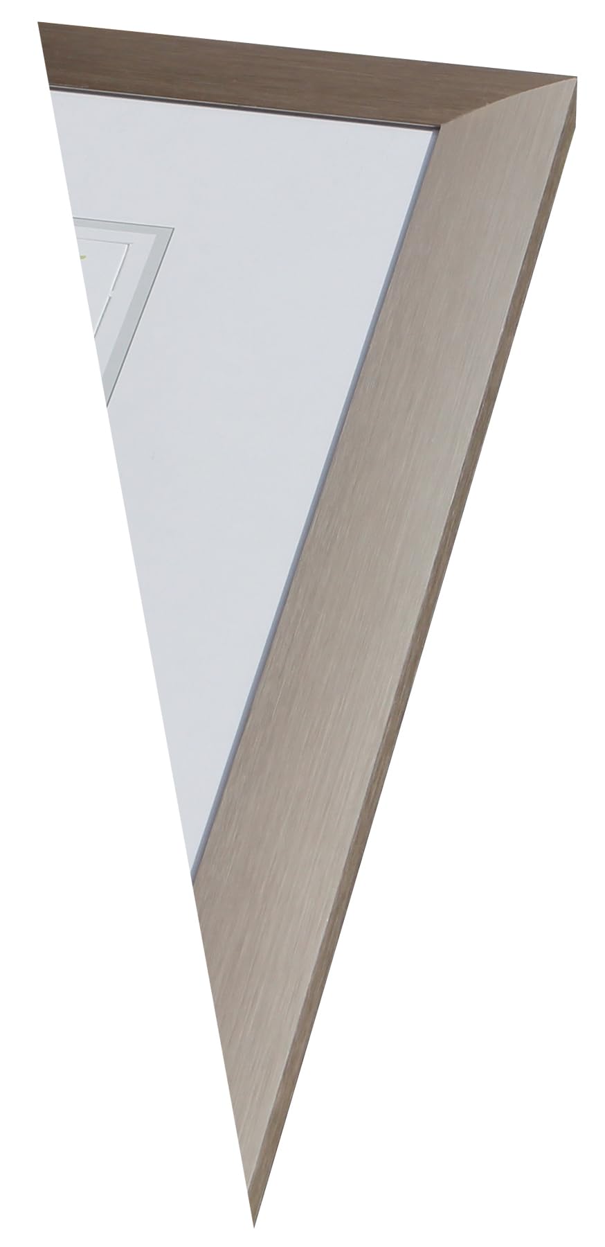 OSLO MasterLine Zestaw 2 ramek na dokumenty DIN A4 (21 x 29,7 cm), srebrno-złote, z aluminium z prawdziwym szkłem – elegancka, trwała wymienna ramka – tylna ścianka FSC – eleganckie wzornictwo do