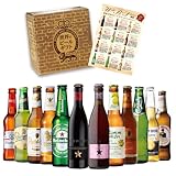 世界のビールセット 12本 飲み比べ ギフトセット スペイン ドイツ ベルギーなどビール本場より大集結 全種類の商品説明がわかるビールリスト付