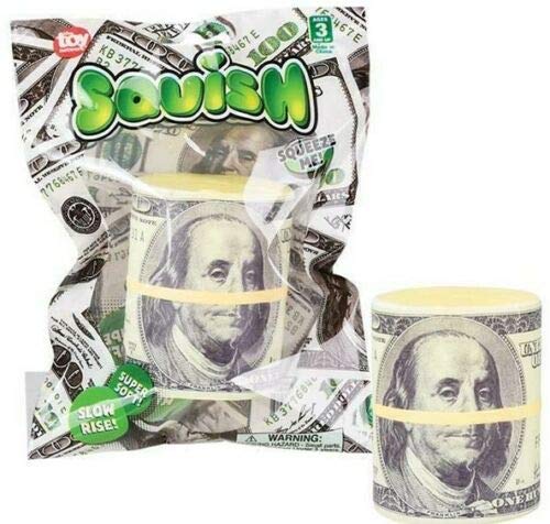 Rhode Island Novelty2.5" Squish Money Squeeze Money Roll