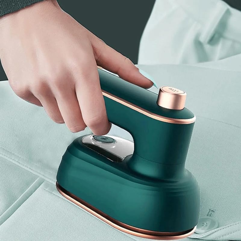 Euroxy compre1 y 1 gratis Minimáquina de planchar portátil mejorada, plancha de mano giratoria de 180°, plancha plegable de viaje de 50 ml, micro plancha profesional, adecuada para el hogar y viajes