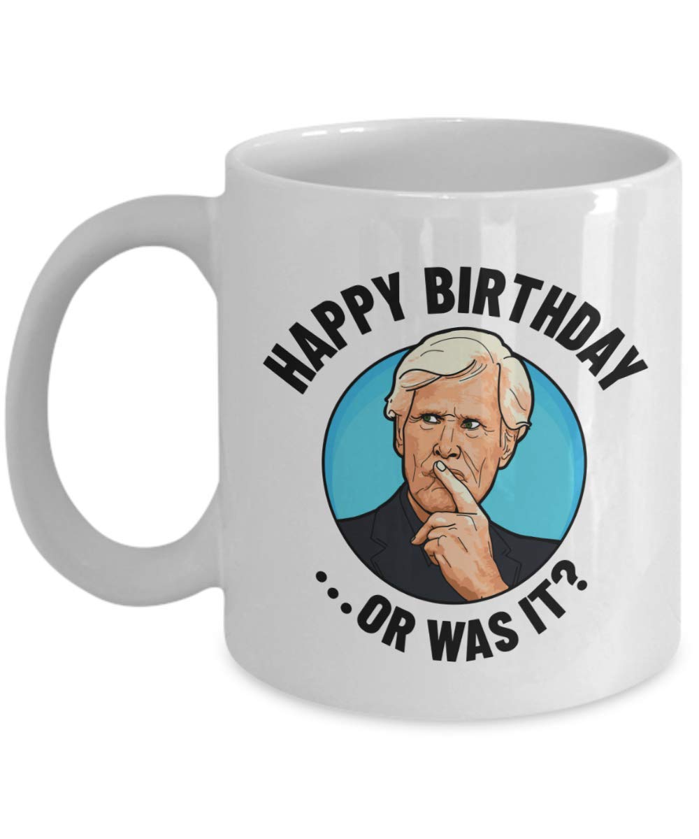 Suchmugs Keith Morrison Mug, Happy Birthday or Was It Funny Gift, Dateline Gifts Merchandise, True Crime Coffee Mug