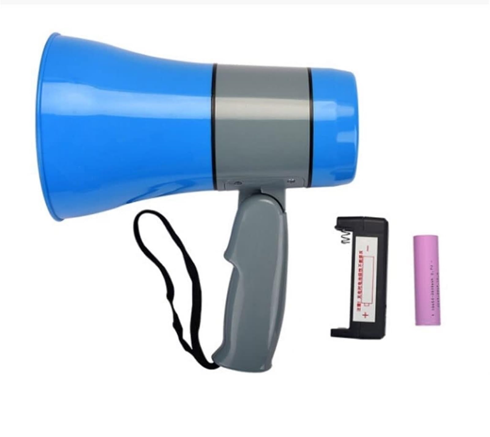 Megaphone Porte Voix Mégaphone Portatif À Corne De Taureau avec Contrôle du Volume Haut-Parleur À Corne De Taureau pour Activités De Plein Air Porte Voix Sirene Police