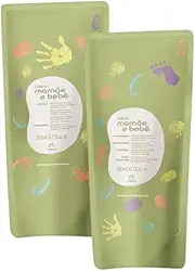 Kit Refil Shampoo + Condicionador Mamãe Bebê 200ml