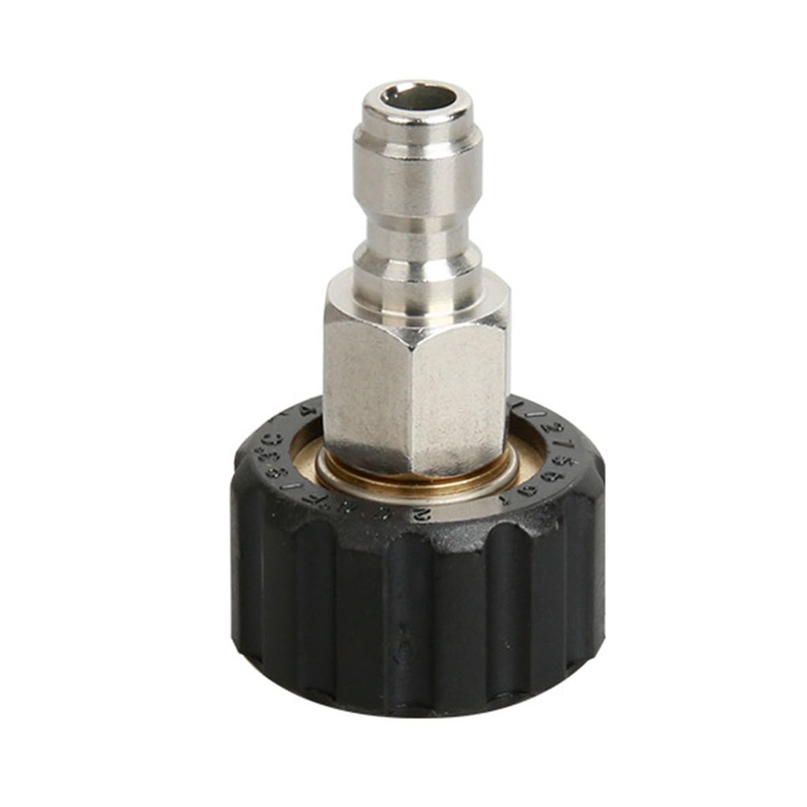 Pressure Washer M22 14mm Connector to 1 / 4Inch Quick Releases Adapter Converter Suitable for Garden Easy Connection Washer Coupling