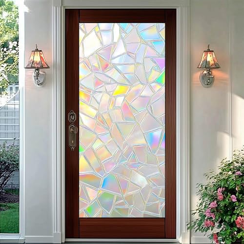 Película para ventana vidrio vitral 17.7x39.3 pulgadas colorida miniatura 6