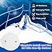 Xpokcai 2 Pcs 6 Inch Boat Round Deck Plate Inspection Hatch，Deck Plates for Boats，Non-Slip Boat Hatch, Suitable for Ships, RV, Outdoor Facilities, ABS Black Plastic (2, Black-6IN)