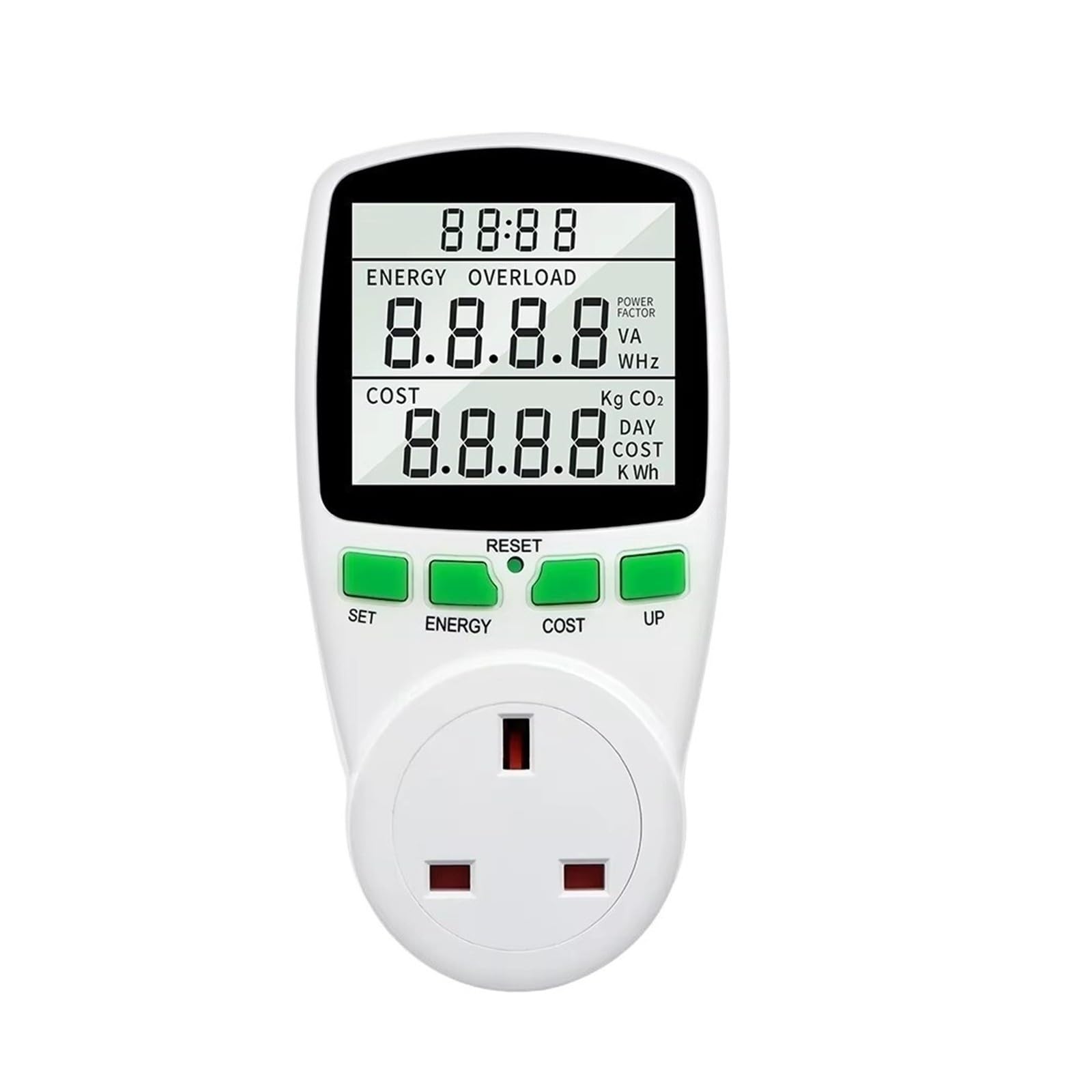 Leistungsmesser 220V Digitales Spannungs-Wattmeter-LCD