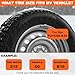 WODHMIEY 2 Pack Snow Traction Socks,Snow Socks for Tires, Tire Snow Chains Alternative for Cars SUVs Trucks with High Strength Polyester Easy to Use, Excellent Grip