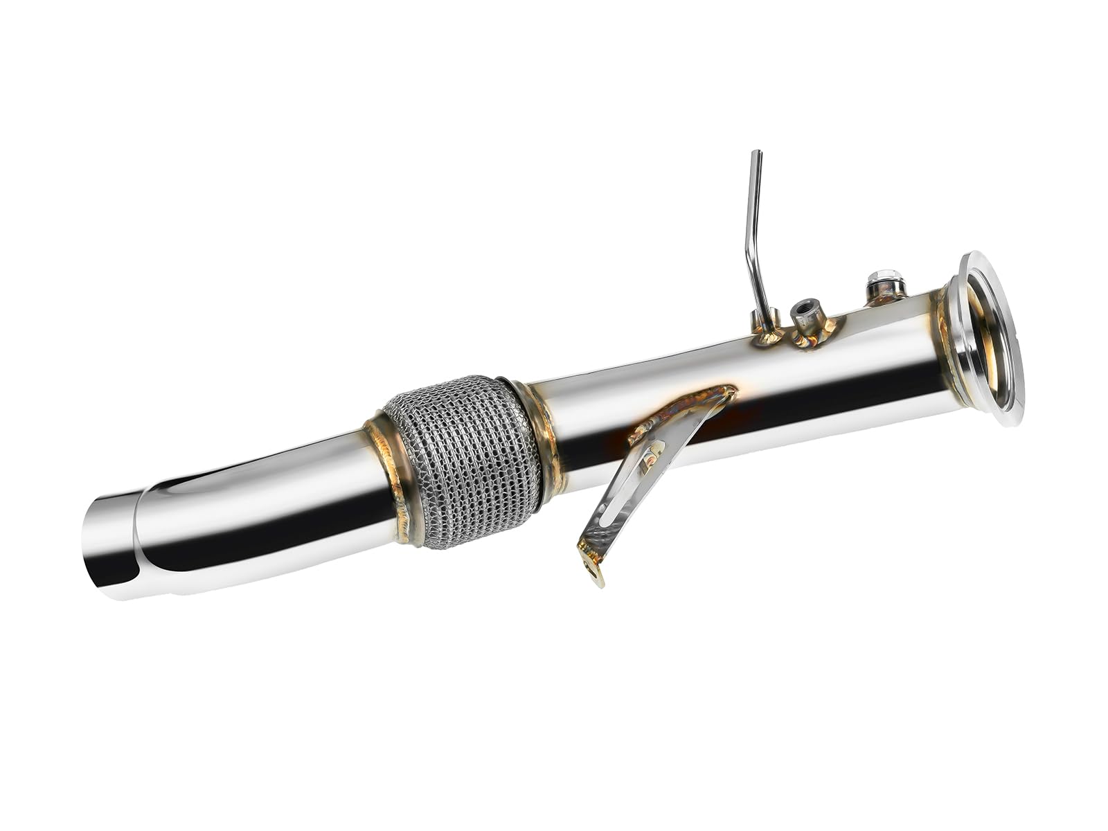 fmic.eu PERFORMANCE Downpipe per BMW E90 E91 E92 335d M57N2 2004-2013 tubo di scarico Acciaio inossidabile Auto Tubo Scarico