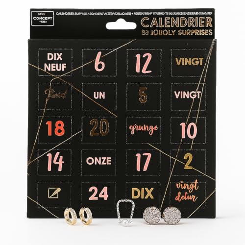 Luxus Schmuck-Adventskalender für Frauen – 24 Tage Überraschung mit...