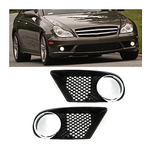Cadre couverture de phare antibrouillard CLS W219 finition origine premium