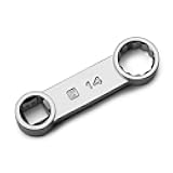 Capri Tools 3/8 in. Drive 14 mm Torque Adapter, 12-Point Box End