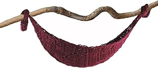 Baby Newborn Photography Props Hammock, Unisex Crochet Knitted Newborn Baby Hammock for Photo Props for 0-3 Months