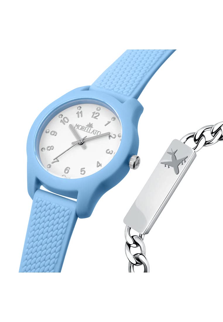 Morellato Orologio Uomo, Collezione Soft, Solo Tempo, Cassa 32 mm, in Poliuretano, Silicone, R0151163010