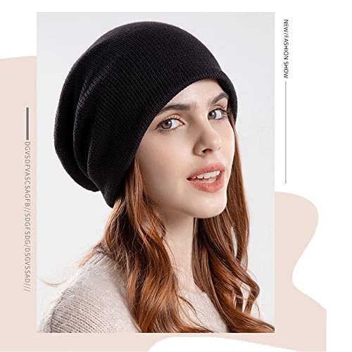 Bonnet tricot doux protégeant du froid sans gratter le front - 3