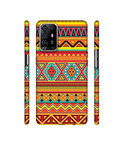 Image of Amazon Brand - Solimo Designer Artistic Rangoli 3D Printed Hard Back Case Mobile Cover for Oppo F19 Pro Plus 5G / Oppo A94 5G