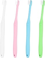 Vista 11 de 2 Piezas Cepillo de Dientes de Mechón Cabeza Pequeña Extremo Cónico Wisdom Interdental Interespacio Cuidado Suave Cepillo de Dientes Pequeño azul