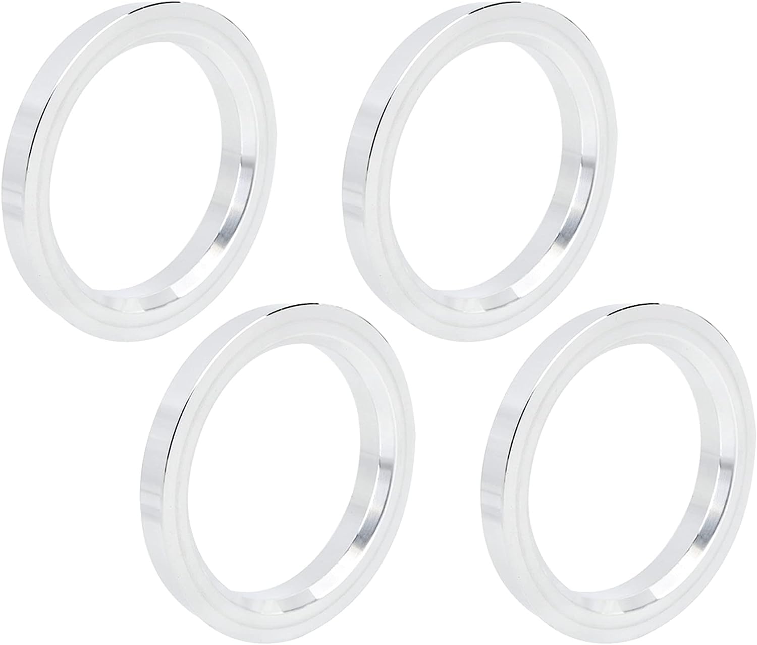 Edinstry 4pcs Aluminium Alloy Car Hub Centric Rings Wheel Bore Spacer 73.1 to 57.1 mm