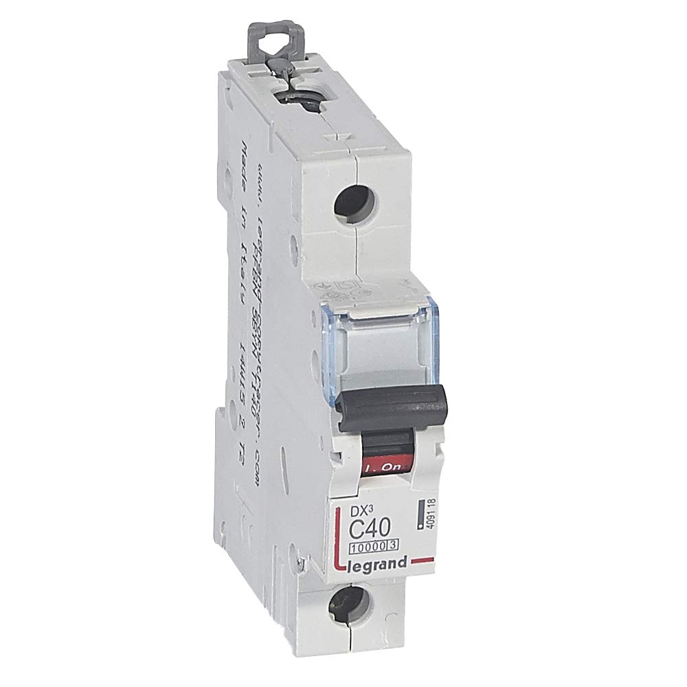 Magnetotérmico DX3 1P 40A para evitar sobrecargas eléctricas con curva C y corte de 10/16kA 1