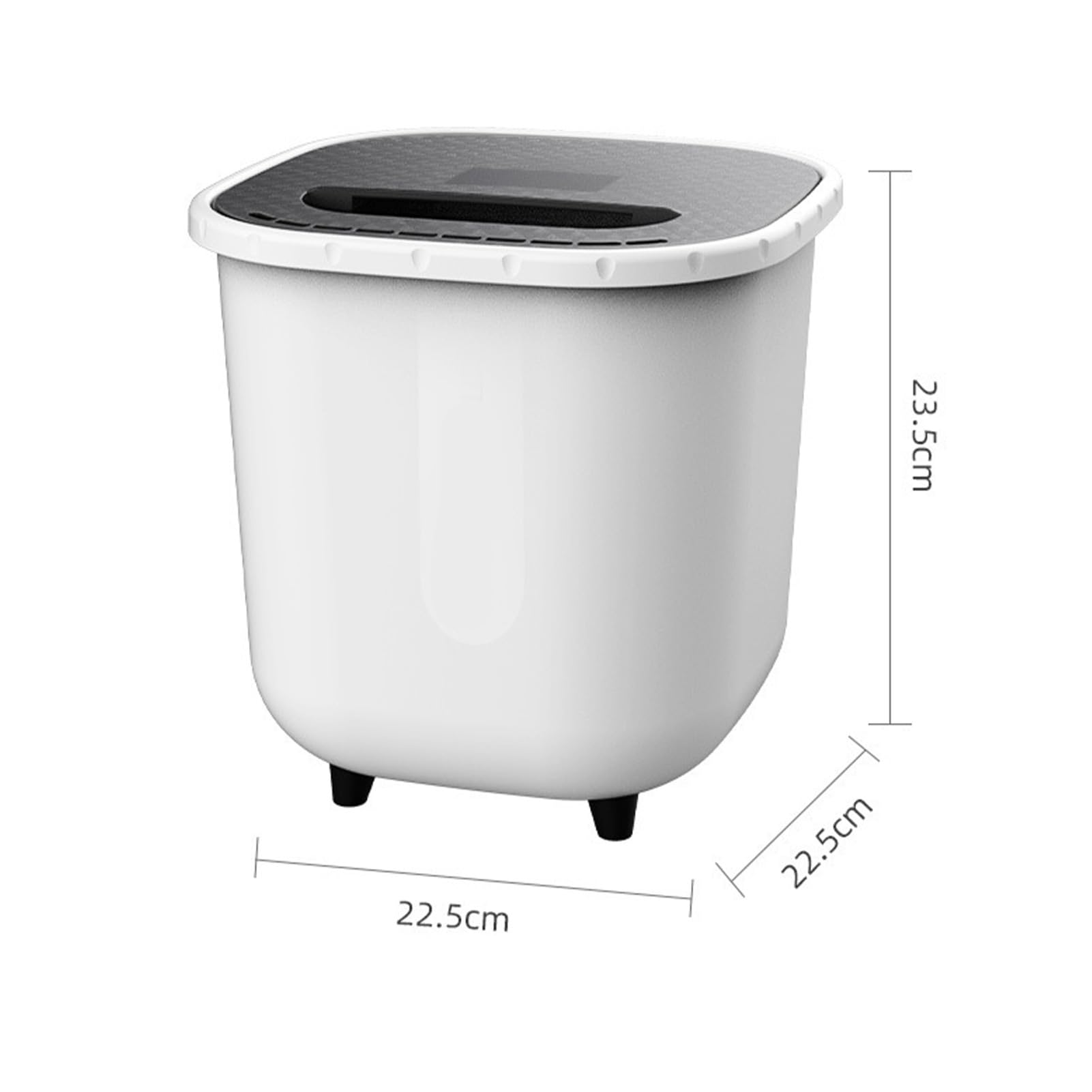 Mini Pralka z podwójną wanną 6L Przenośna Pralka z Niebieskim światłem i Głębokim Czyszczeniem 360 Stopni do Bielizny w Akademiku Apartment Travel